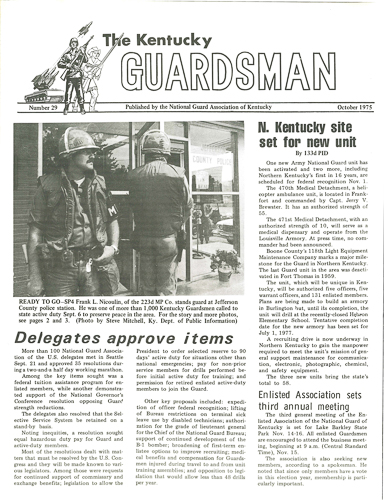 Bluegrass Guard, October 1975